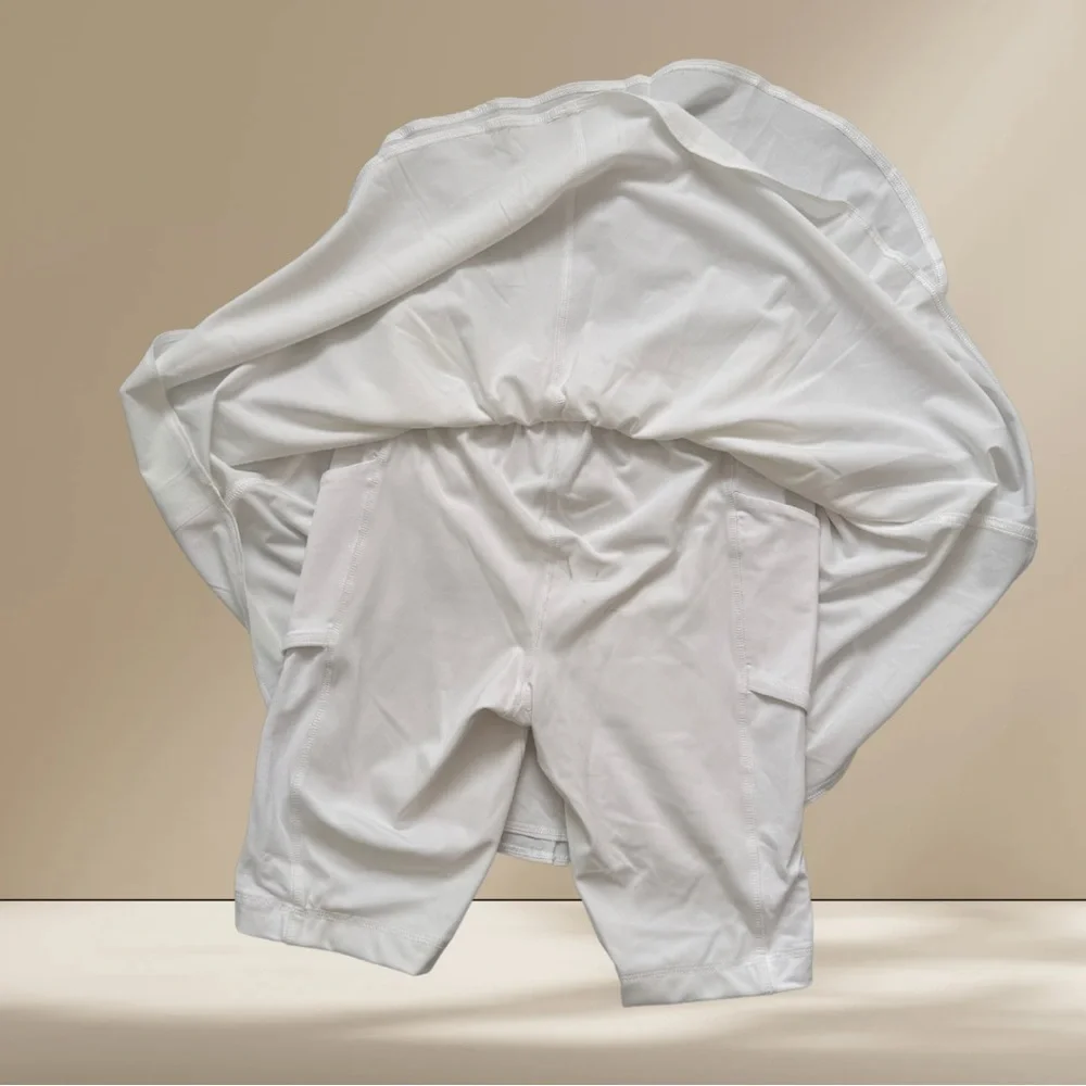 Lululemon Court Rival High-Rise Tennis Skirt | White | Size 4 | NWT - Picture 7 of 8